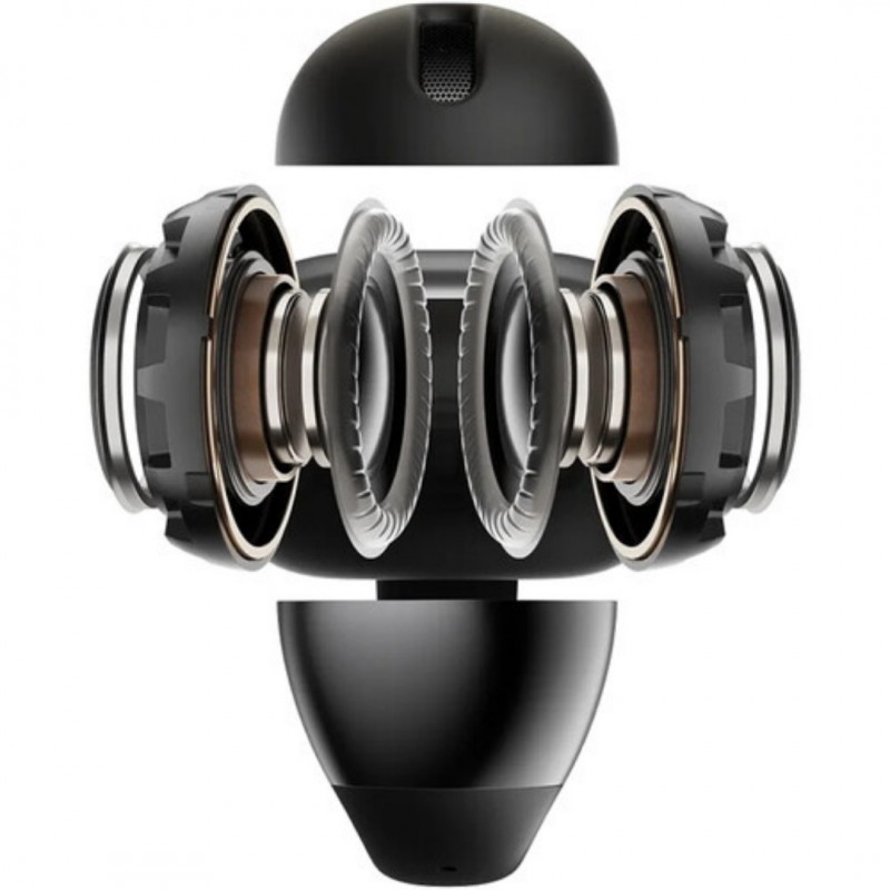 Shokz OpenDots One Wireless Open-Ear Clip-On Earbuds -Black